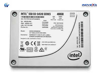 Intel SSD D3-S4510 Series 480GB SATA Enterprise SSD (Alternative Carrier)